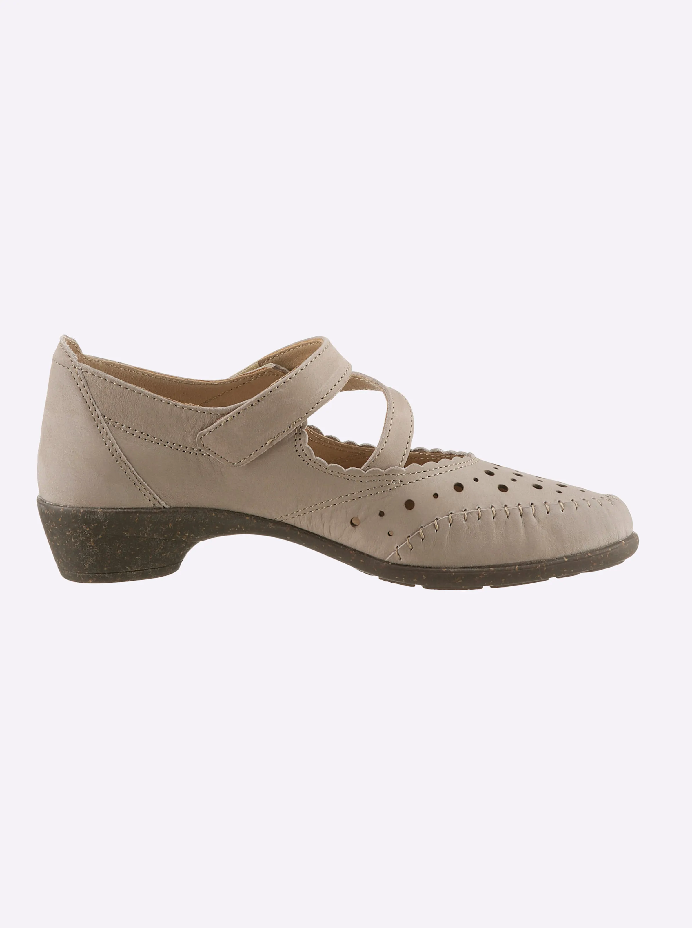 airsoft comfort+ Klettschuh in taupe