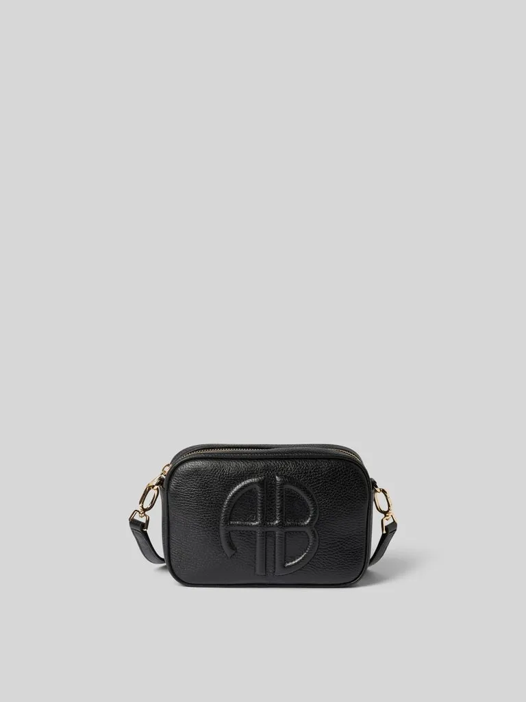 Anine Bing Crossbody Bag mit Label-Detail (black) online kaufen