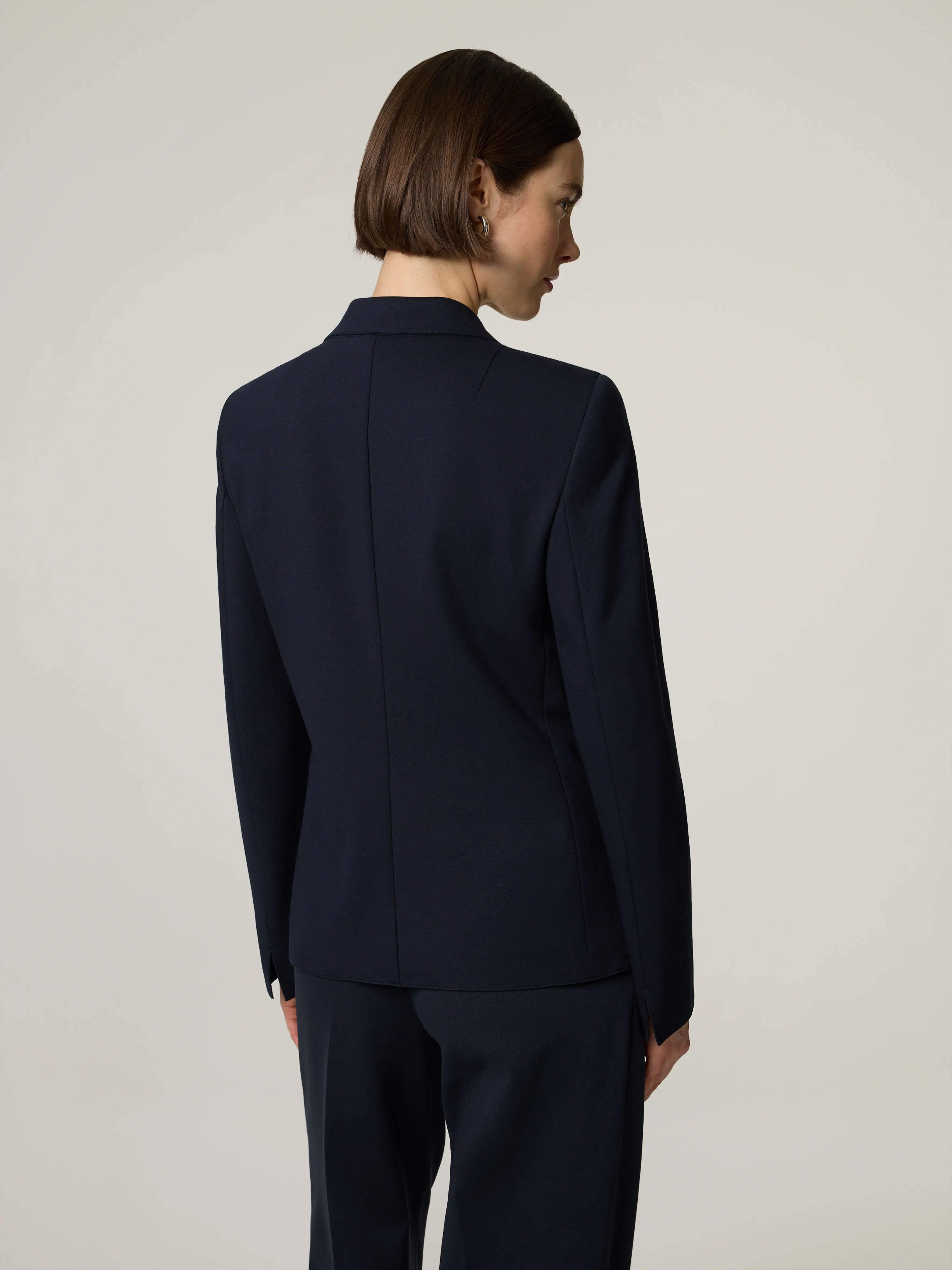Blazer aus Jersey