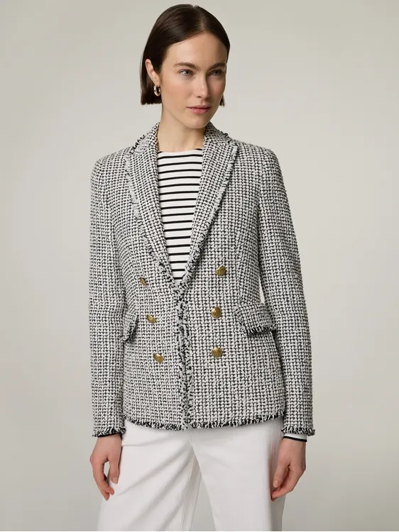 Blazer aus Tweed
