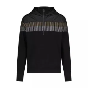   Boss  Hoodie Pestaro mit Streifen Schwarz