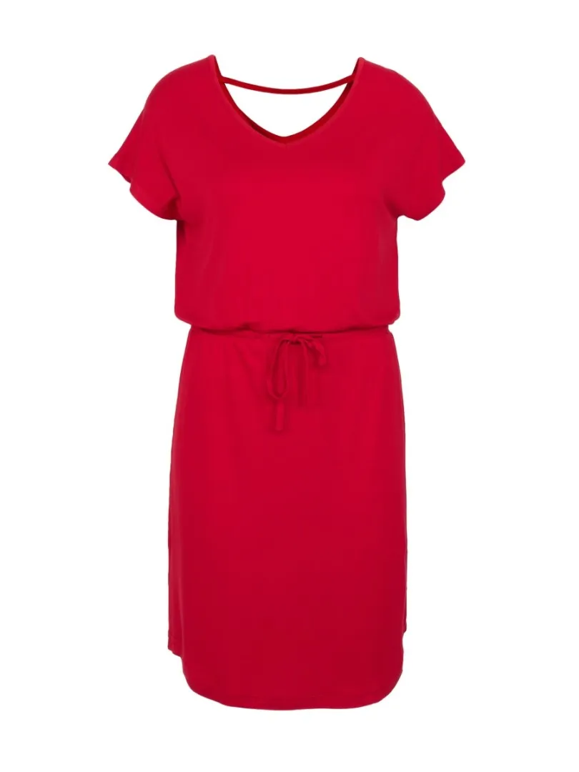 Damenkleid DORIA SAM 73 rot