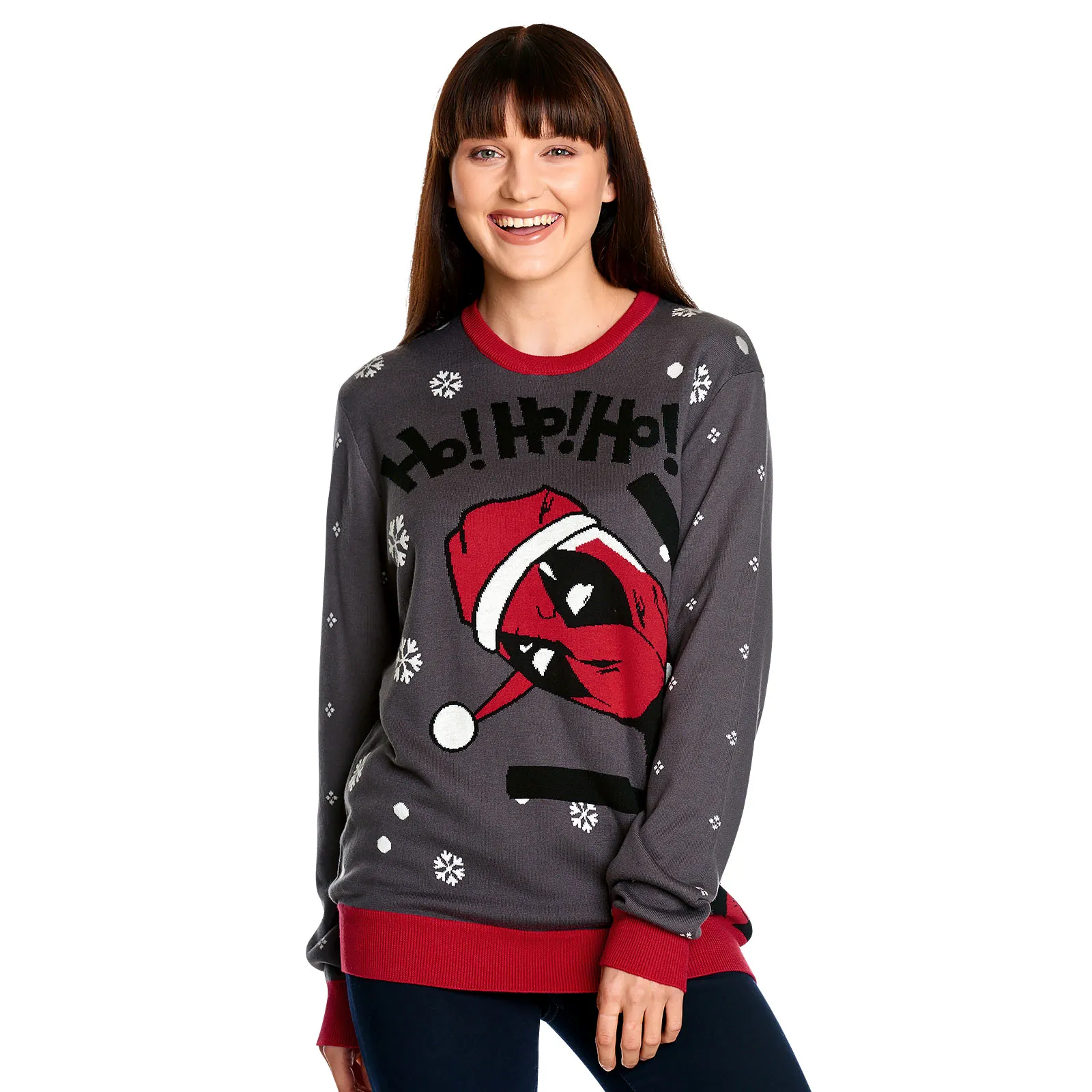 Deadpool - Ho! Ho! Ho! Strickpullover-| Elbenwald