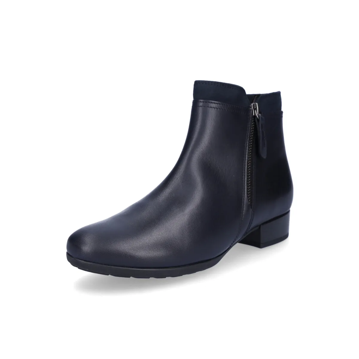 Gabor Damen Leder Stiefelette blau