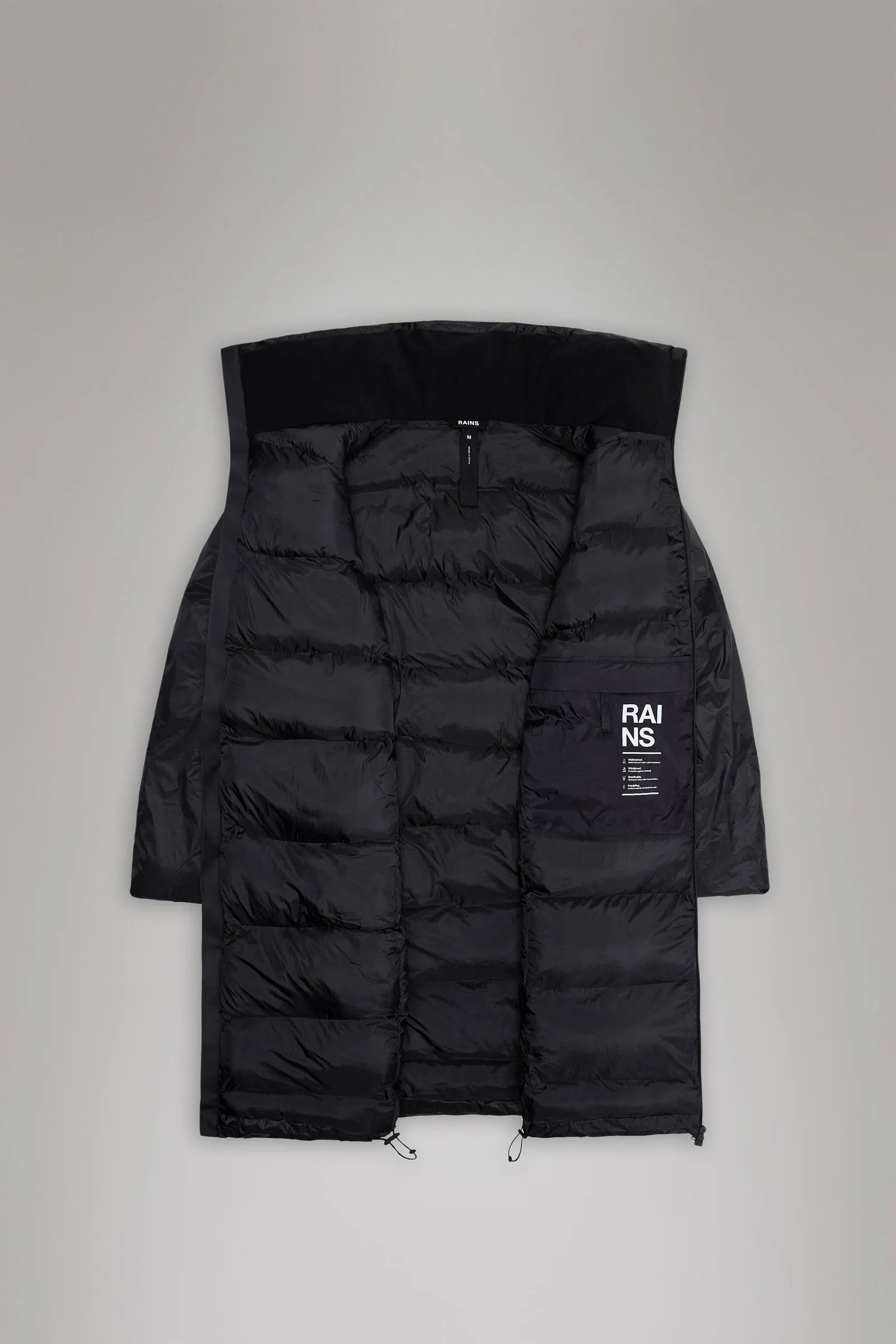Gesteppte Jacke Rains Longer Puffer Jacket 17020\01