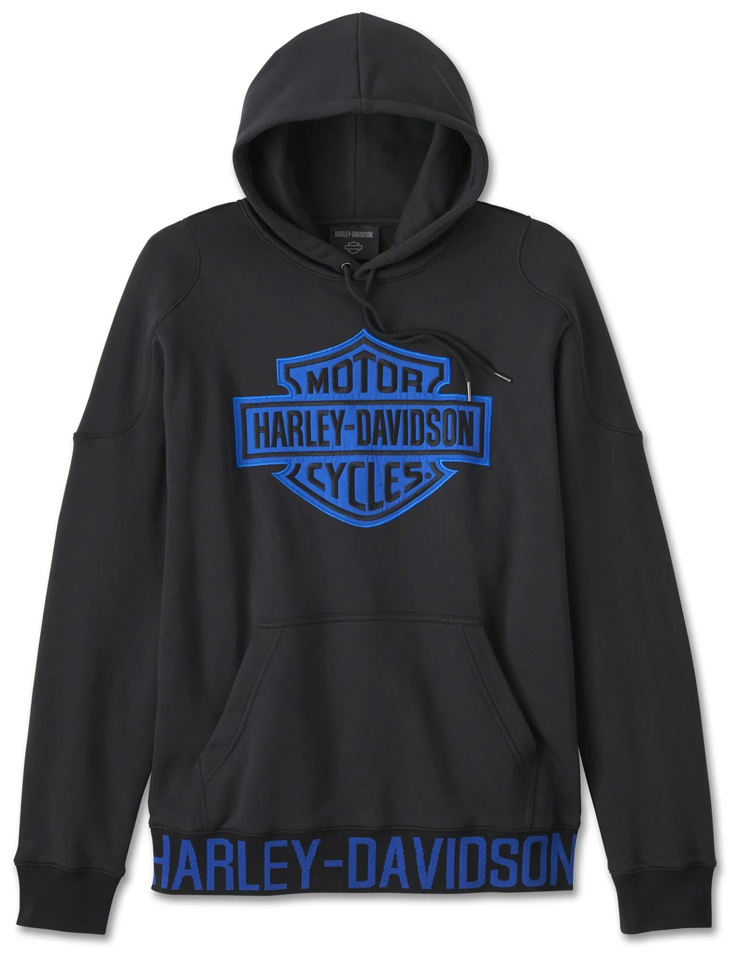 Harley-Davidson Hoodie Start Your Engines Bar & Shield schwarz