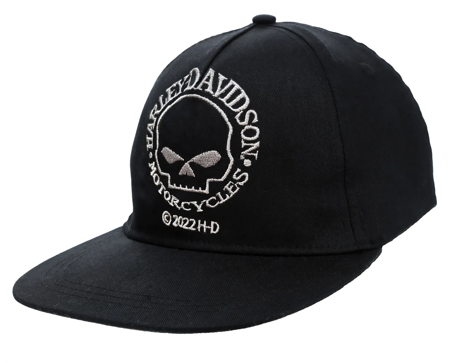 Harley-Davidson Kinder Baseball Cap Skull schwarz