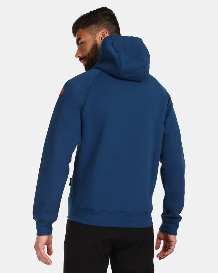 Herren-Baumwoll-Sweatshirt Kilpi FJELA-M dunkelblau