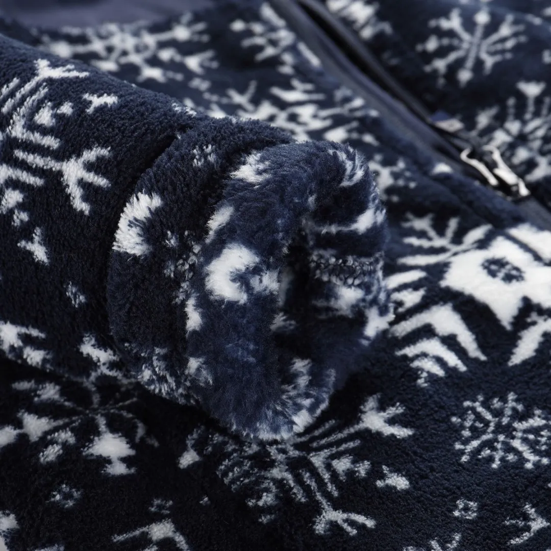 Kinder-Fleece-Sweatshirt ALPINE PRO EFLINO blau