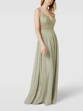 Laona Abendkleid mit floralen Stickereien (mint) online kaufen
