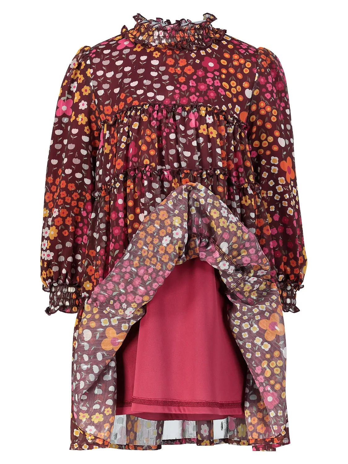 Mayoral dress Burgundy