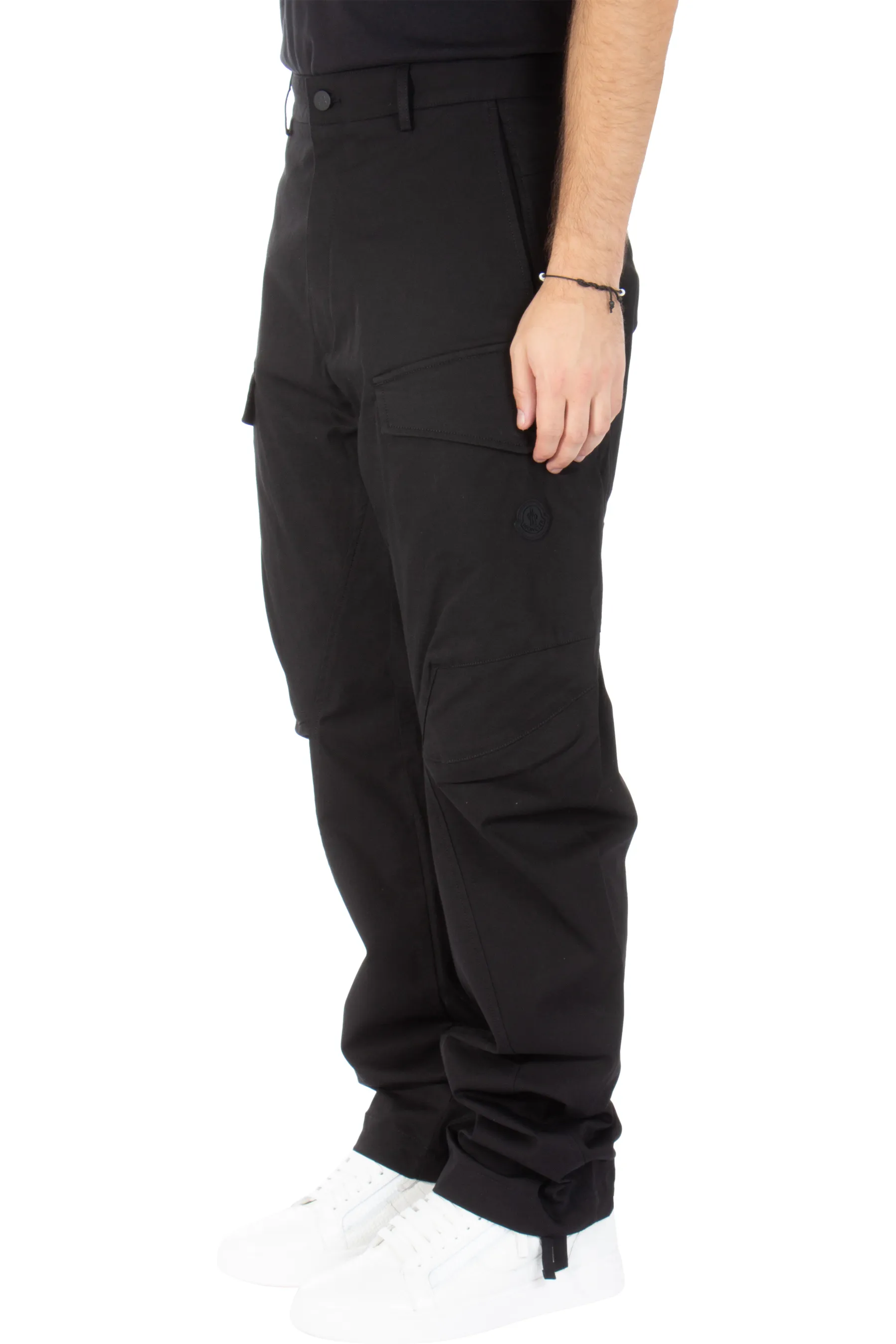 MONCLER Cotton Garbadine Cargo Pants   