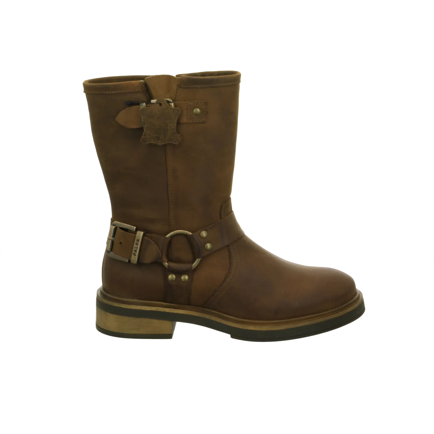 Palpa Stiefelette über 25mm natur / hell-braun