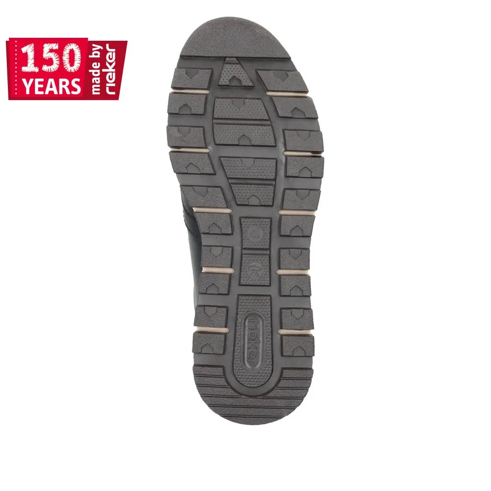 Rieker Herren Sneaker Low nachtschwarz | B0504-00