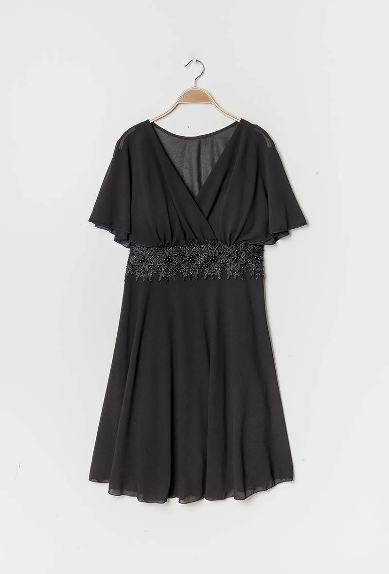 Skater-Abendkleid in Übergröße