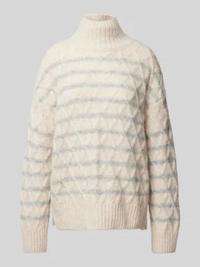 Smith and Soul Strickpullover mit Stehkragen (beige) online kaufen