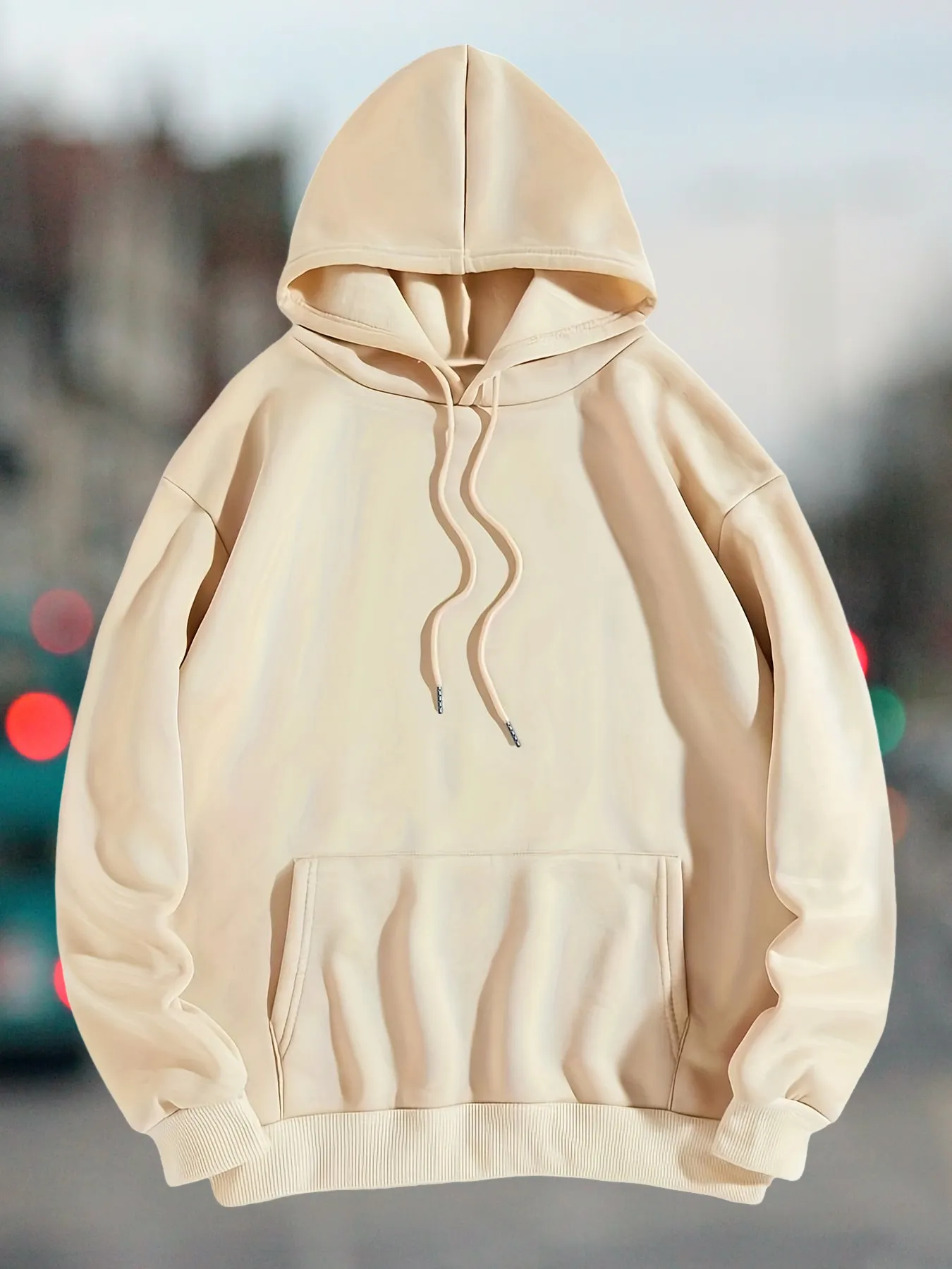 So Serious! - Statement-Hoodie aus Baumwolle