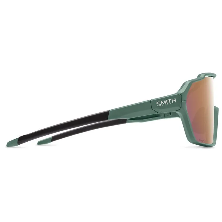 Sonnenbrille Smith ---Shift Mag Alpine Green Chromapop Rose Gold Mirror