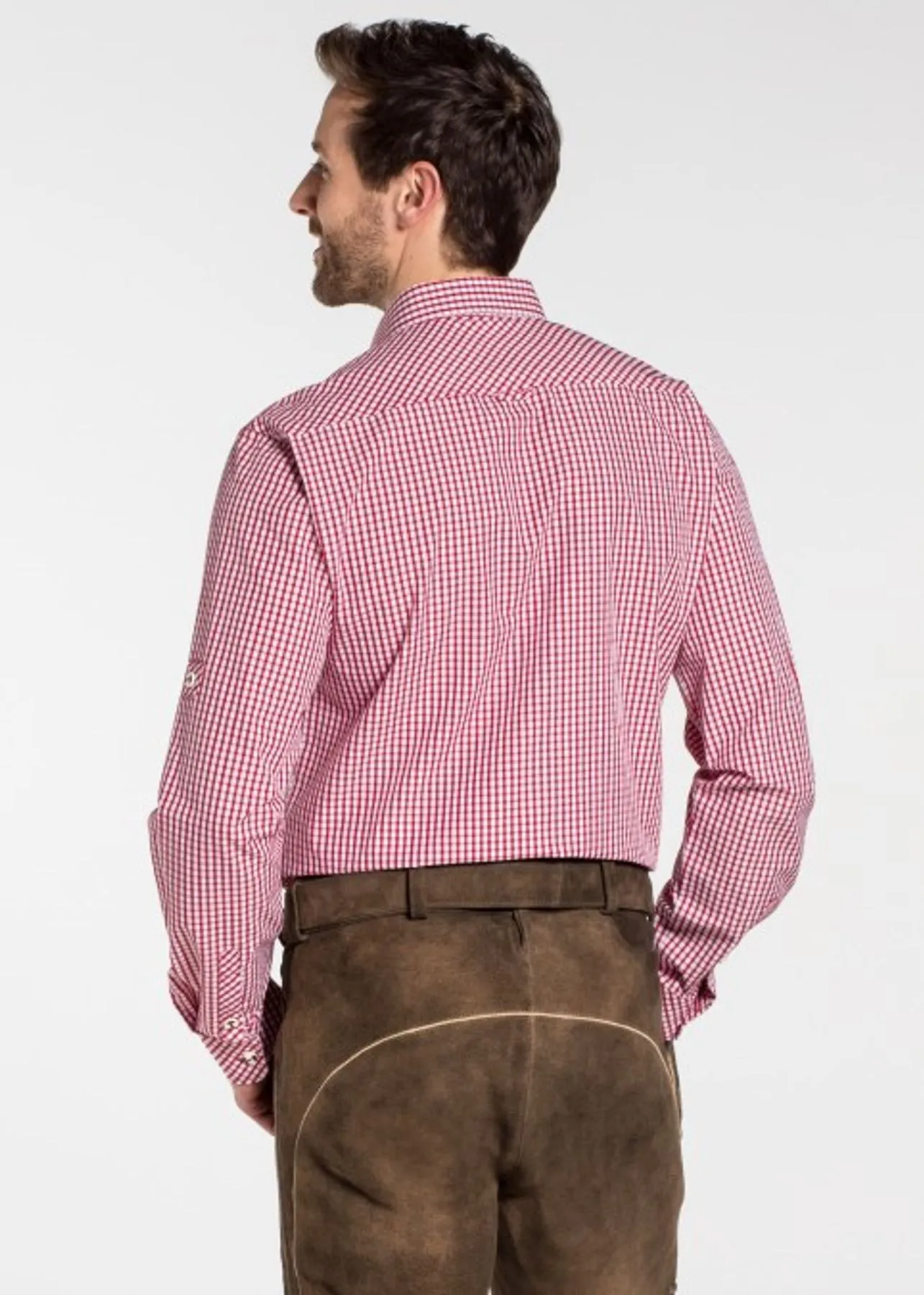 Spieth & Wensky - Slim fit - Herren Trachten Hemd, Kanu (320702-0948)