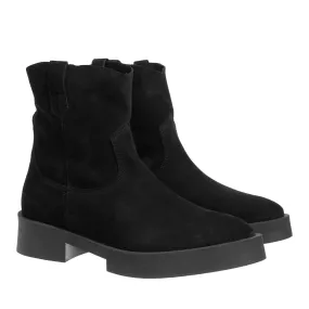   Steve Madden  Mina Black Suede  Stiefelette 