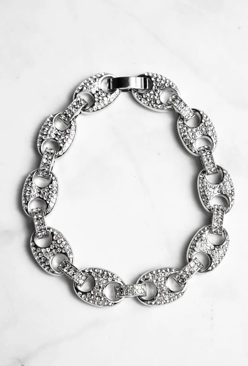 Strass-Kaffeebohnen-Armband
