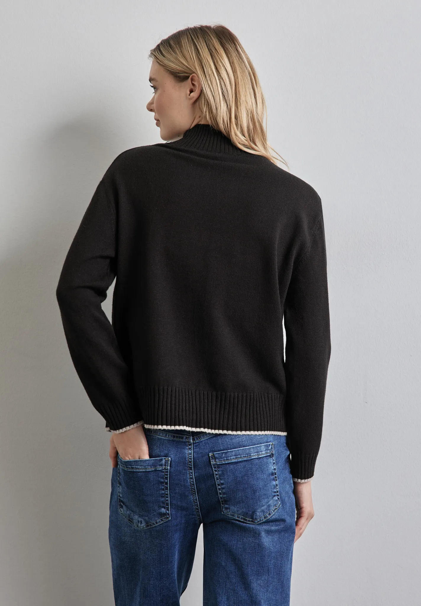 STREET ONE Pullover mit Stehkragen 10775161