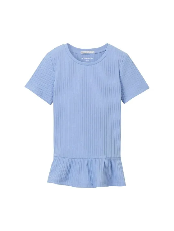 T-Shirt mit recyceltem Polyester