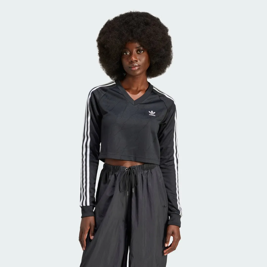 Trikot adidas Originals Long Sleeve Cropped IT9707