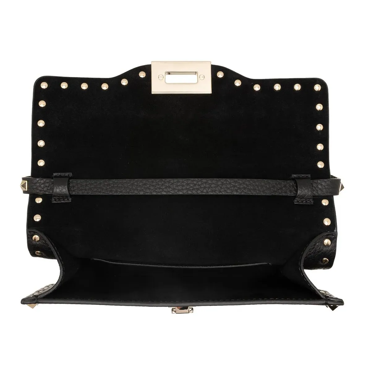  Valentino Garavani  Rockstud Small Shoulder Bag Nero  Crossbody Bag 