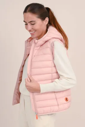 Veganes Gilet CECILIA in Rosa