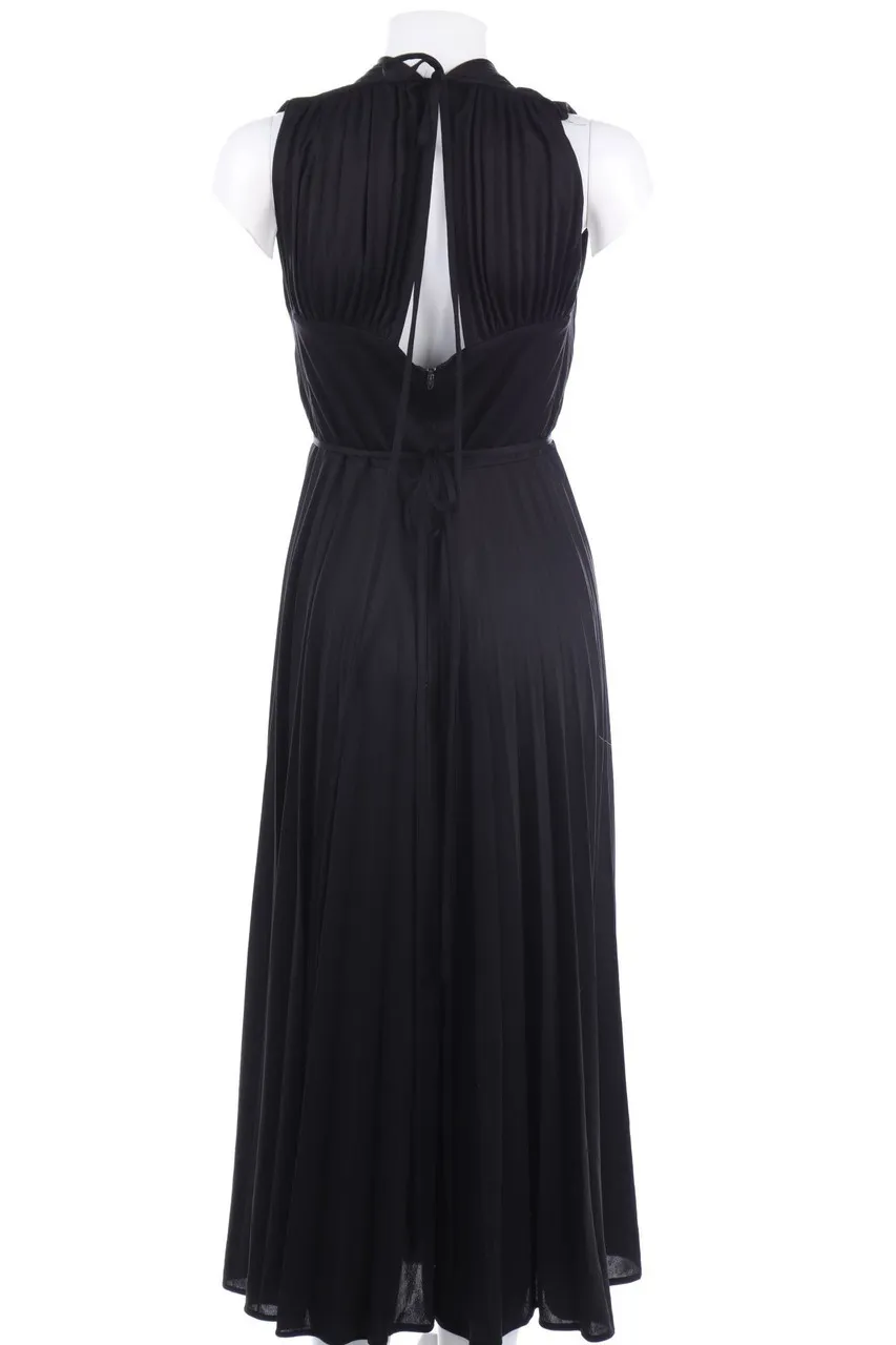 VINTAGE - 70s-Maxi-Abendkleid mit Spitze - D 36