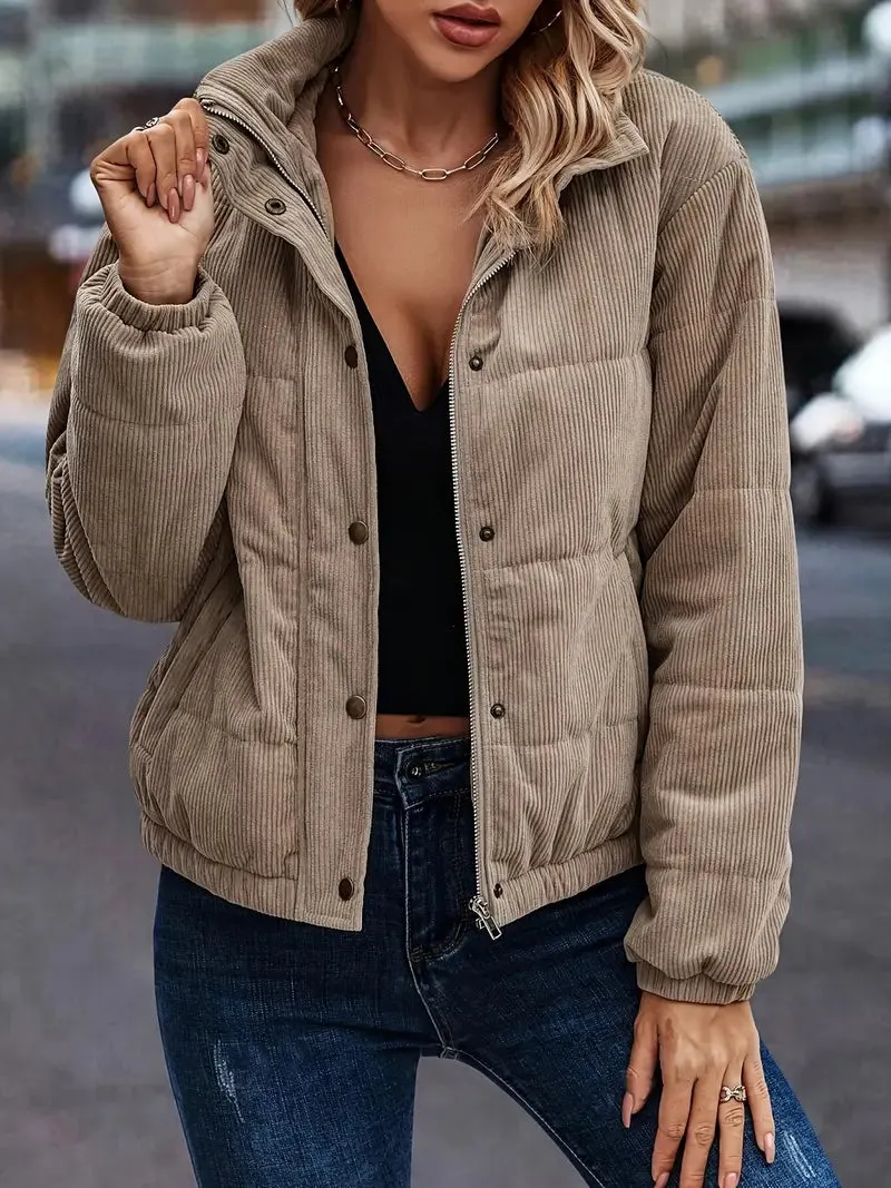 – Gewebte Pufferjacke